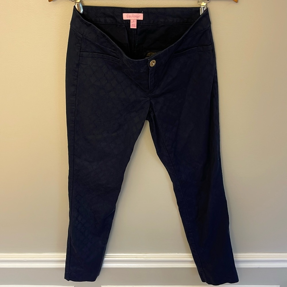 Lily Pulitzer Navy Pants - Size 2